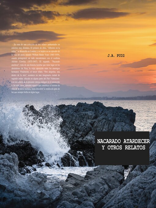 Cover image for Nacarado atardecer y otros relatos